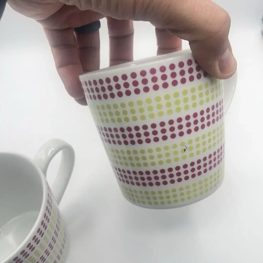 Crate & Barrel Mugs - Set Of 2